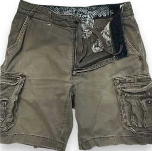 PUBLIC OPINION Flat Front Cargo Shorts100% cotton